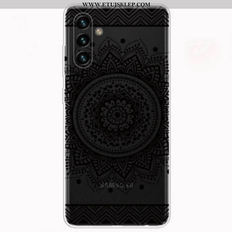 Etui do Samsung Galaxy A13 5G / A04s Mandala Z Pojedynczym Kwiatem